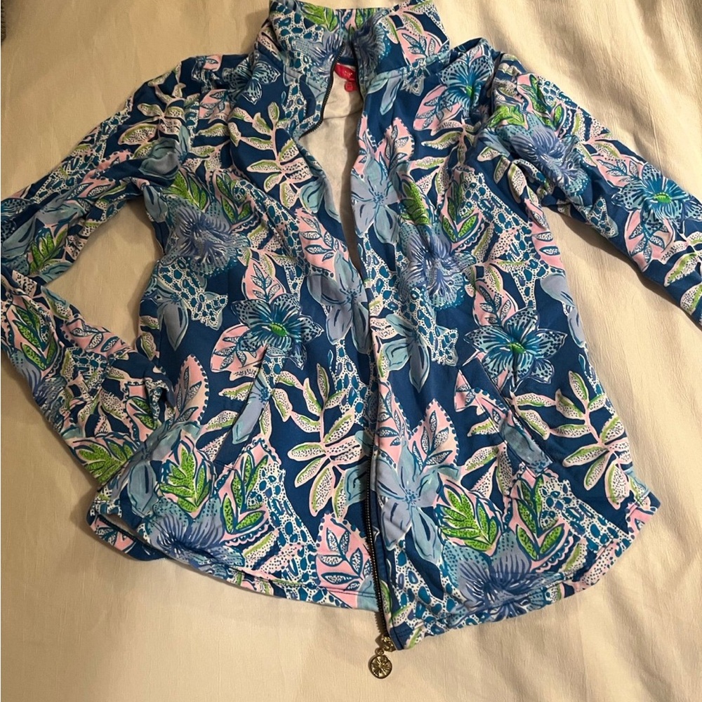 Lilly Pulitzer Leona Zip up jacket
